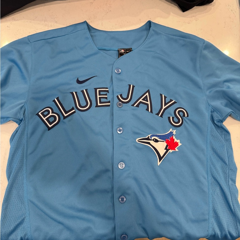 Nike Blue Jays Light Blue Jersey